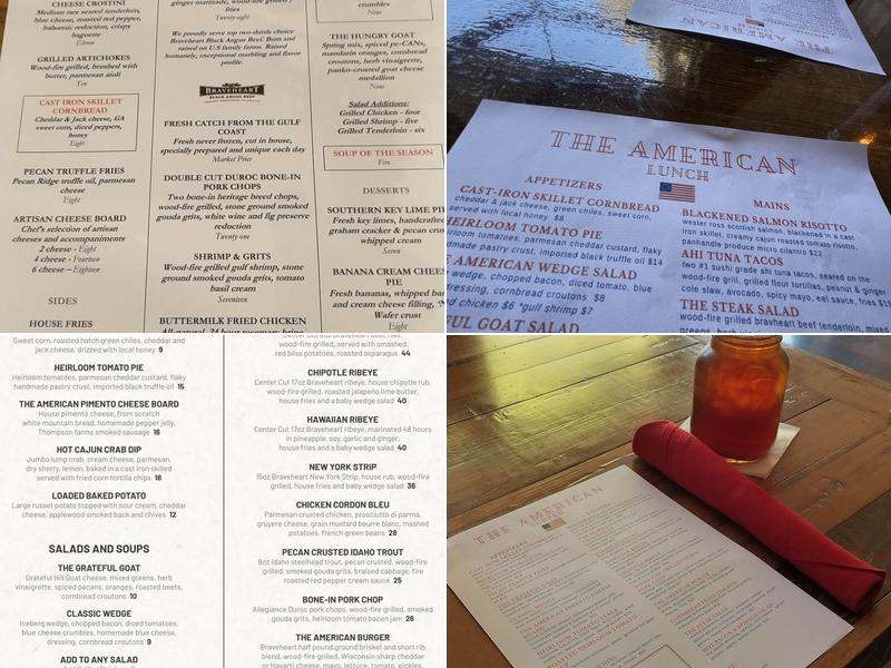The American Menu