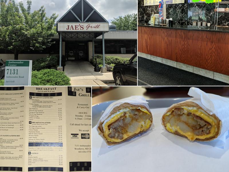 Jae's Grill 7131 Ambassador Rd, Windsor Mill