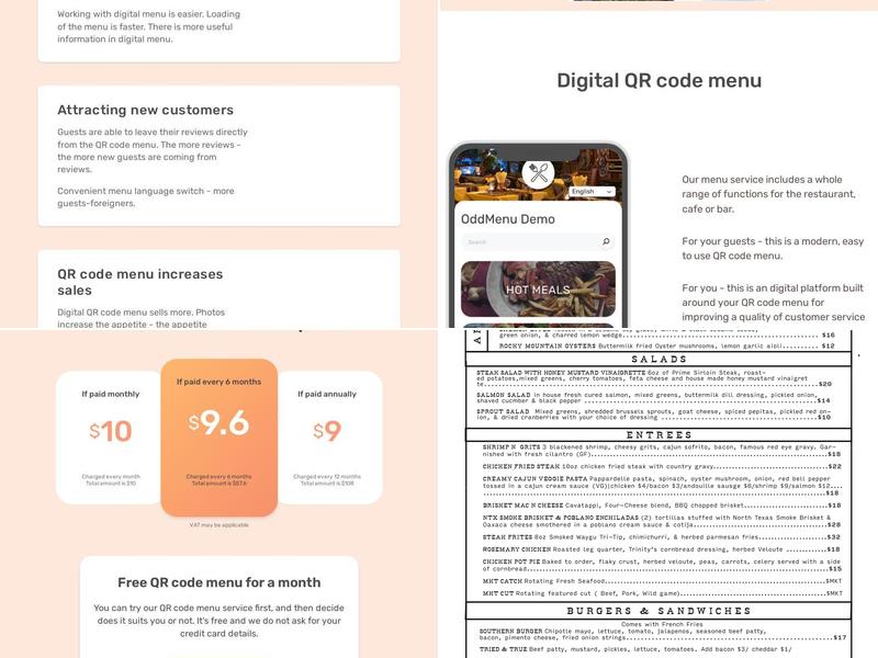 Trinity Street Coffee Bar Menu