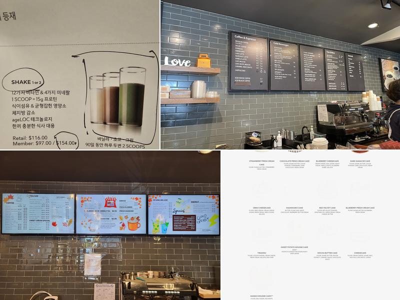 White Windmill Menu