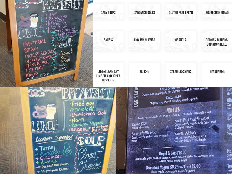River Daze Café Menu