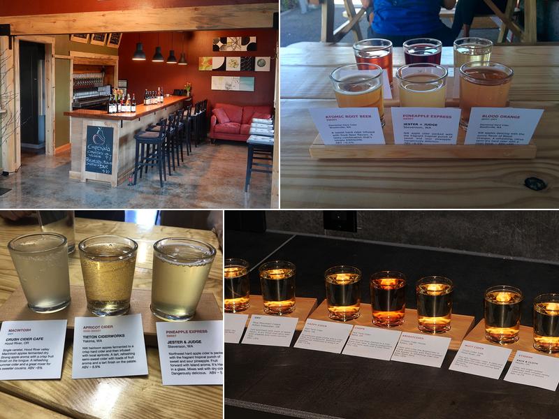 Crush Cider Café 1020 Wasco St, Hood River