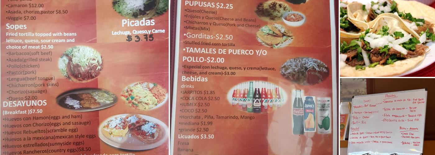 El Taco Naco Menu