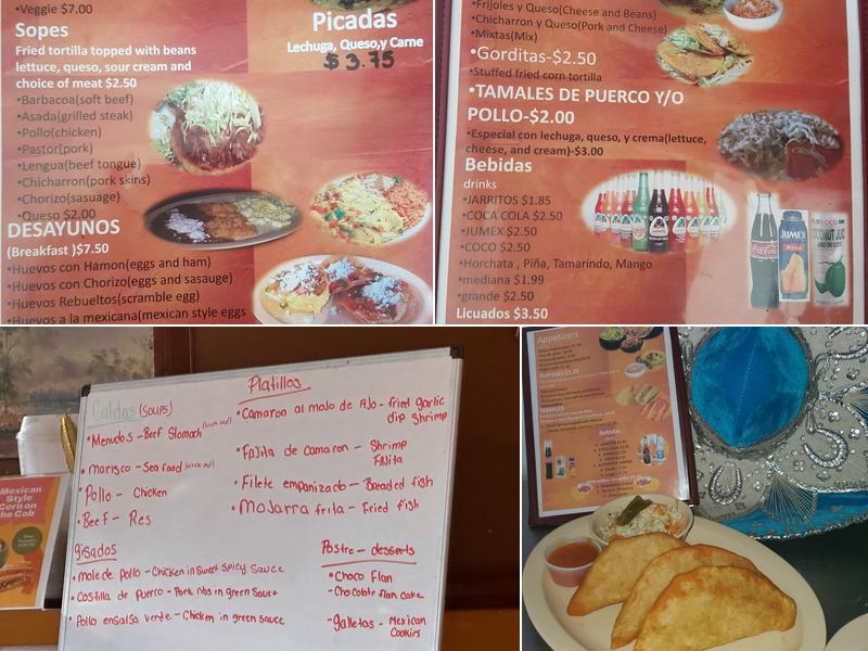 El Taco Naco Menu