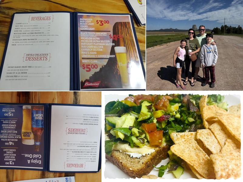 Devils Tower View Menu