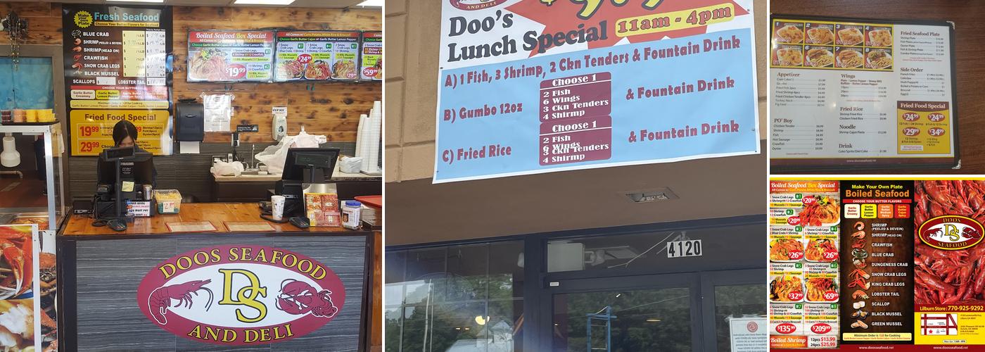 Doo's Seafood And Deli Menu
