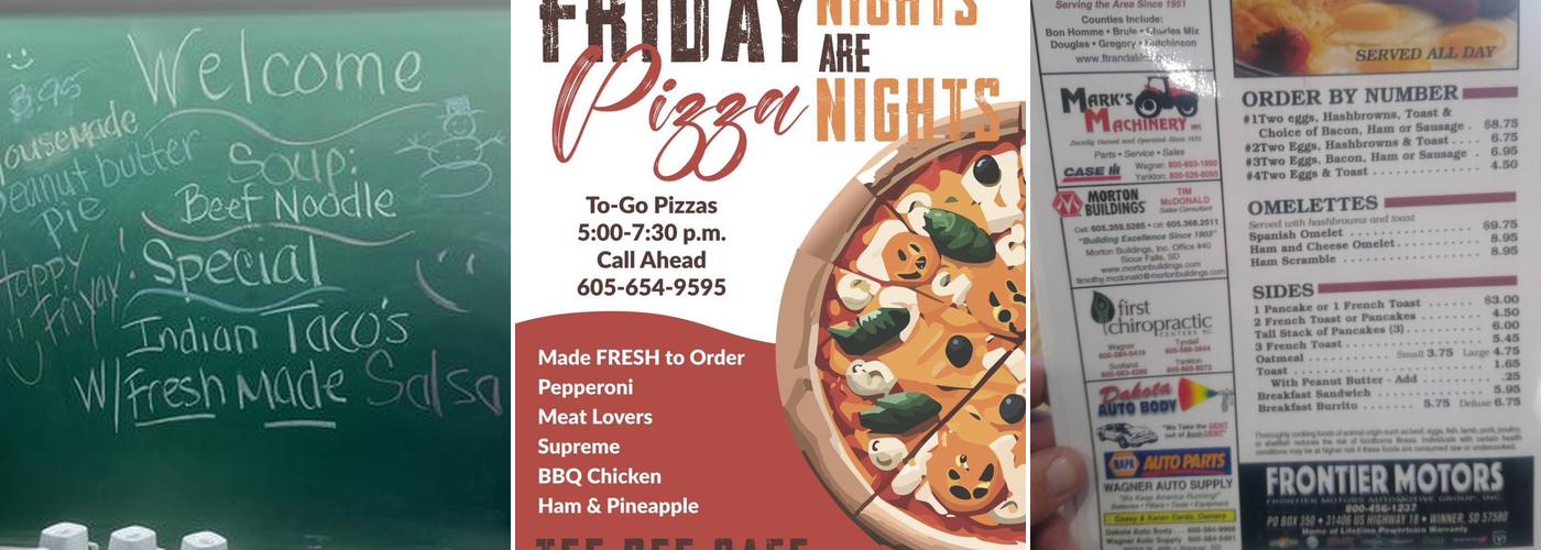 Tee Pee Cafe & Catering Menu