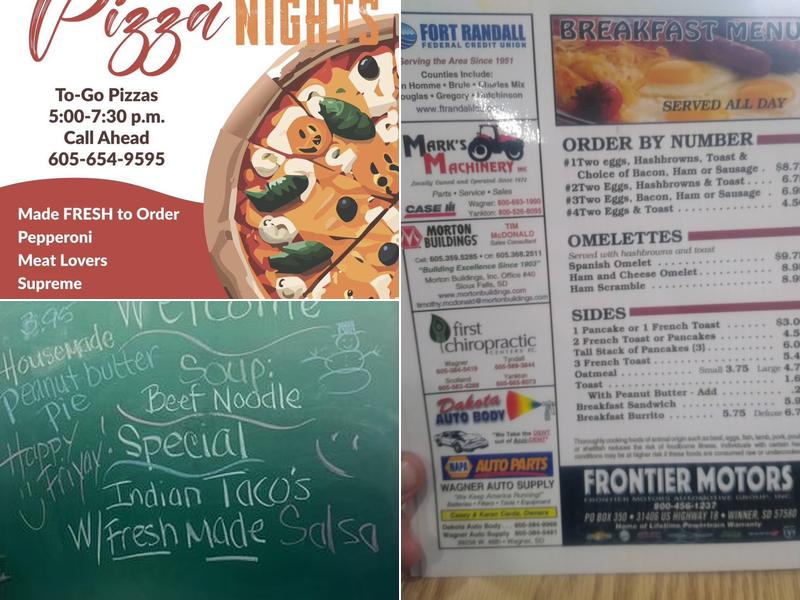 Tee Pee Cafe & Catering Menu