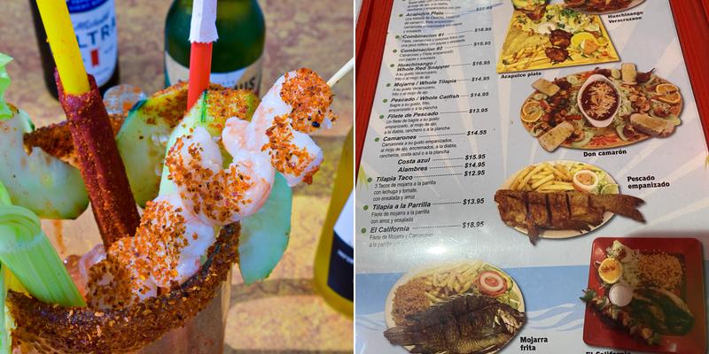 Acapulco Menu