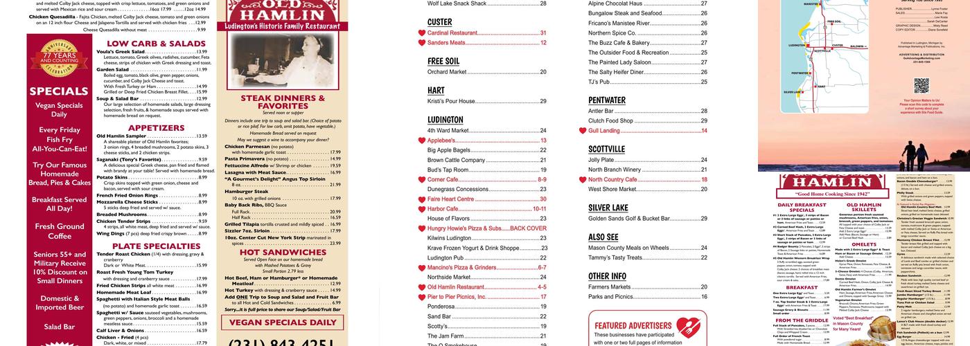 North Country Cafe & Catering Menu