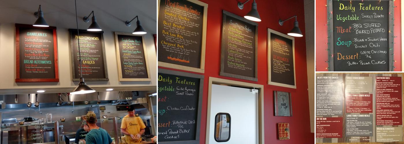 The Q Smokehouse Menu