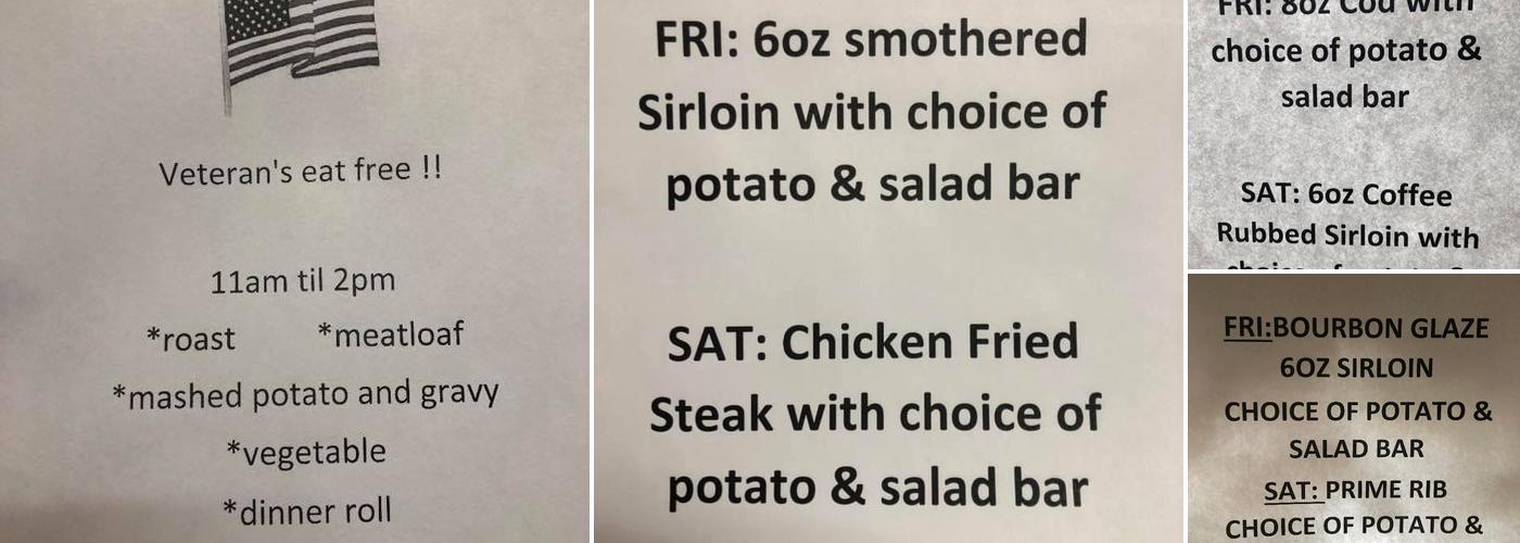 Cloverleaf Bar & Grill Menu