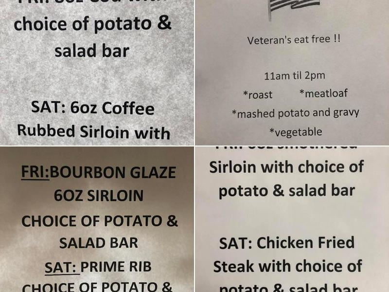 Cloverleaf Bar & Grill Menu