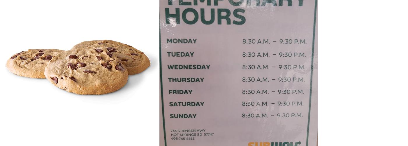 Subway Menu