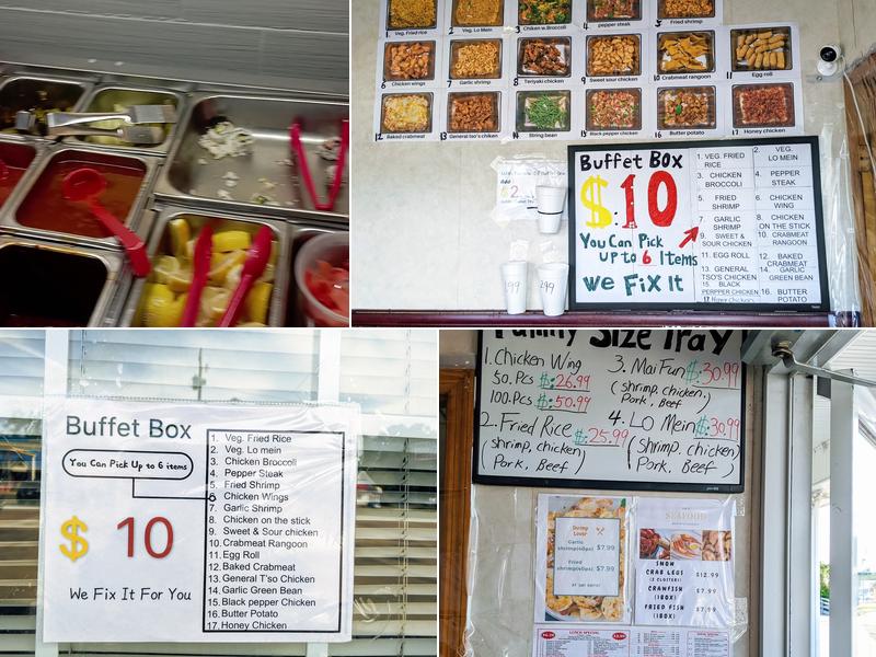 Jin's Chinese Buffet & Takeout Menu