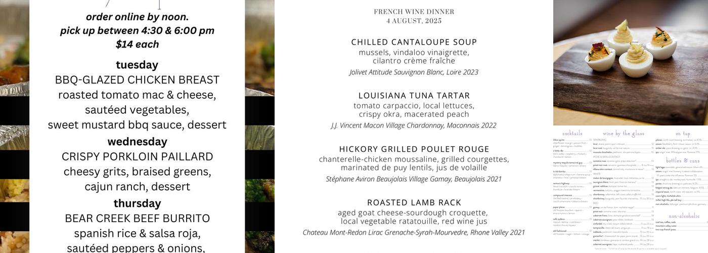Odette Menu