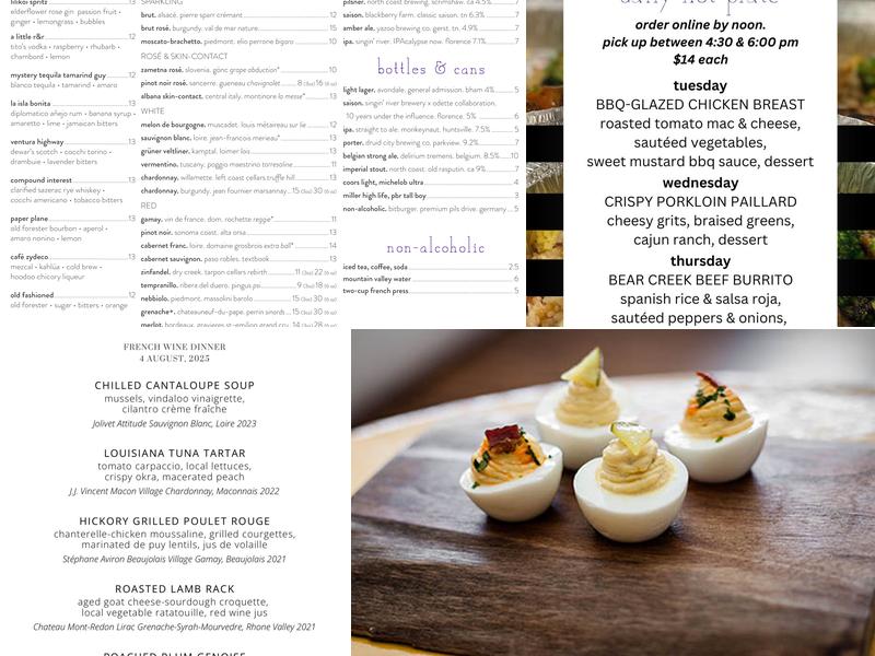 Odette Menu