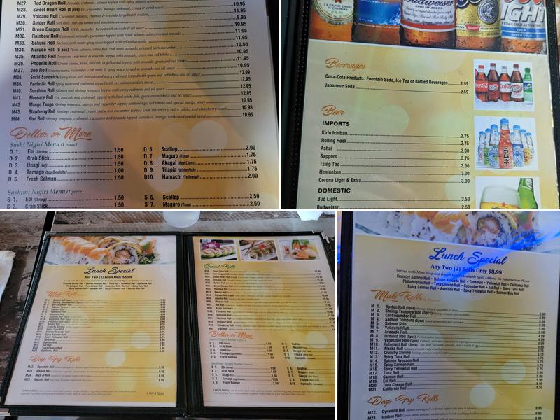 Rice Box Menu