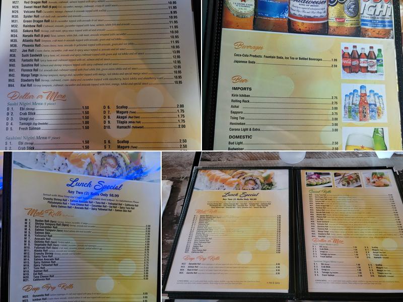 Rice Box Menu