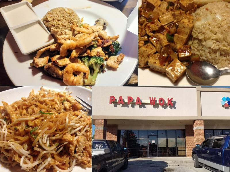 Papa Wok 2001 E Avalon Ave, Muscle Shoals