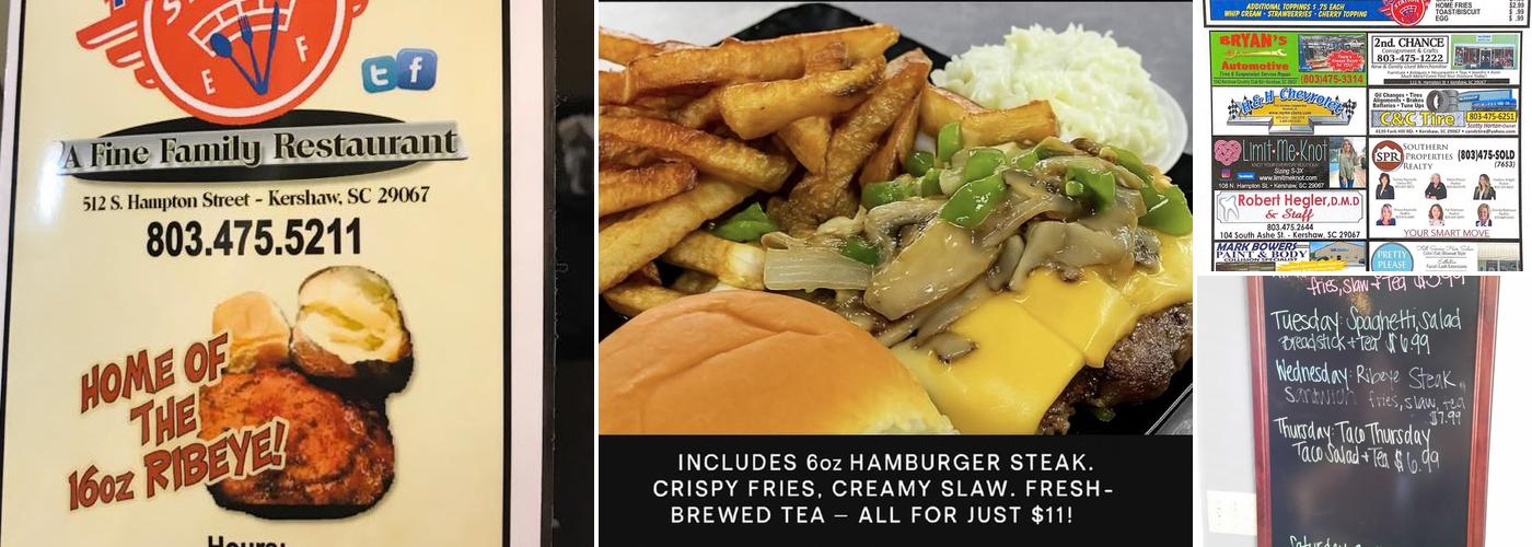 521 Filling Station Menu