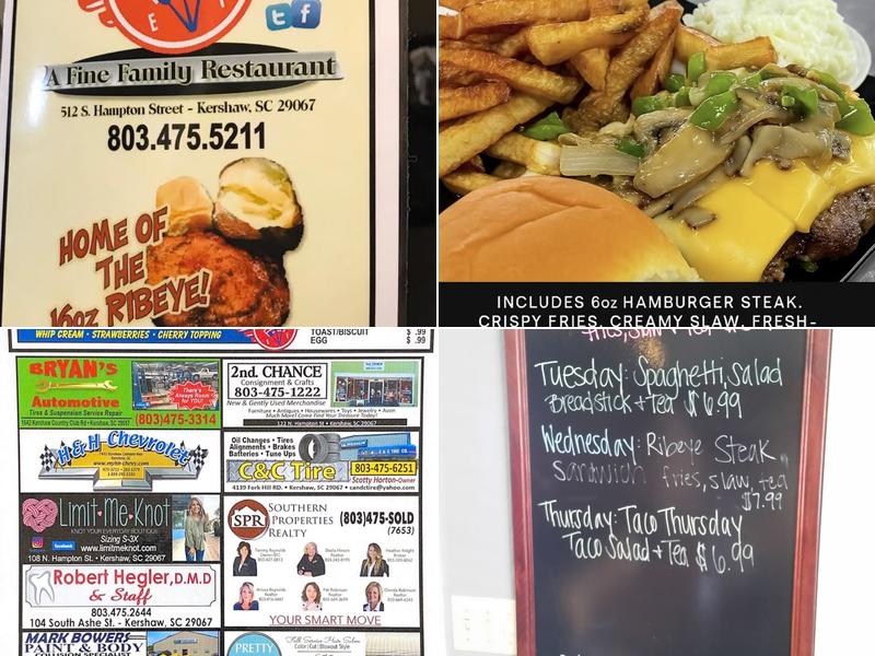 521 Filling Station Menu