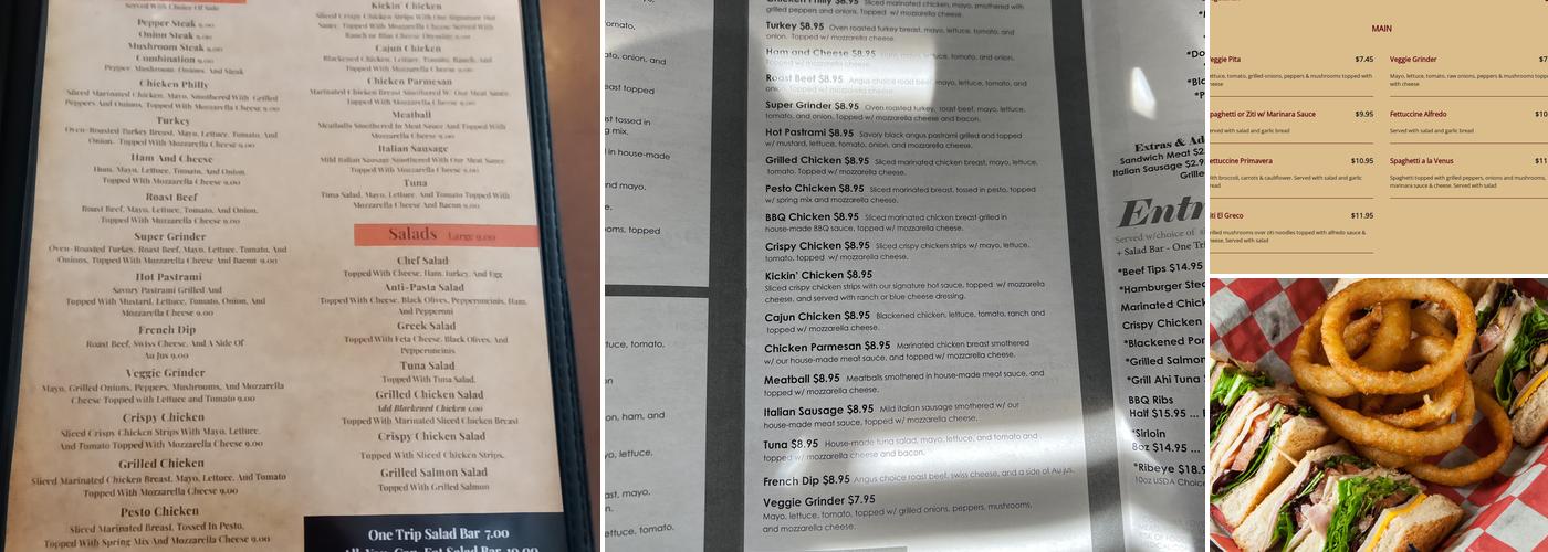 Gregory's Original Restaurant Rutherfordton Menu