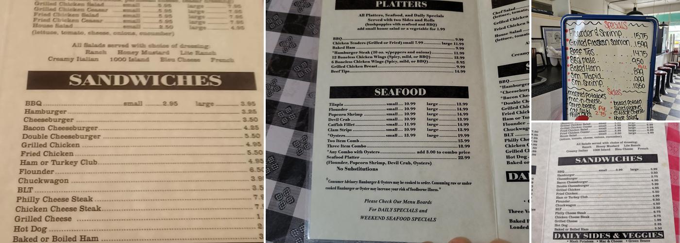 Matty's Menu