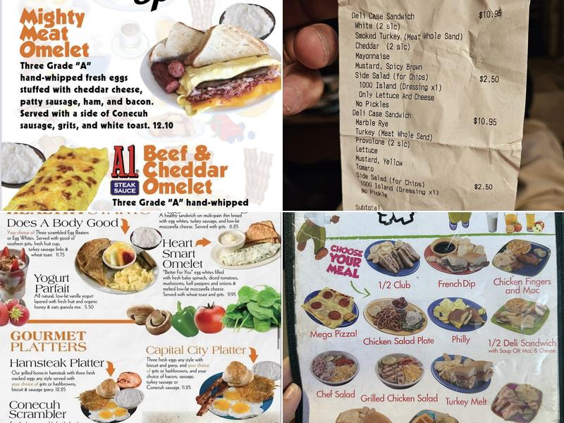 Chappy's Deli Menu