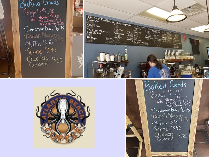 Atlantic Beach Coffee Menu