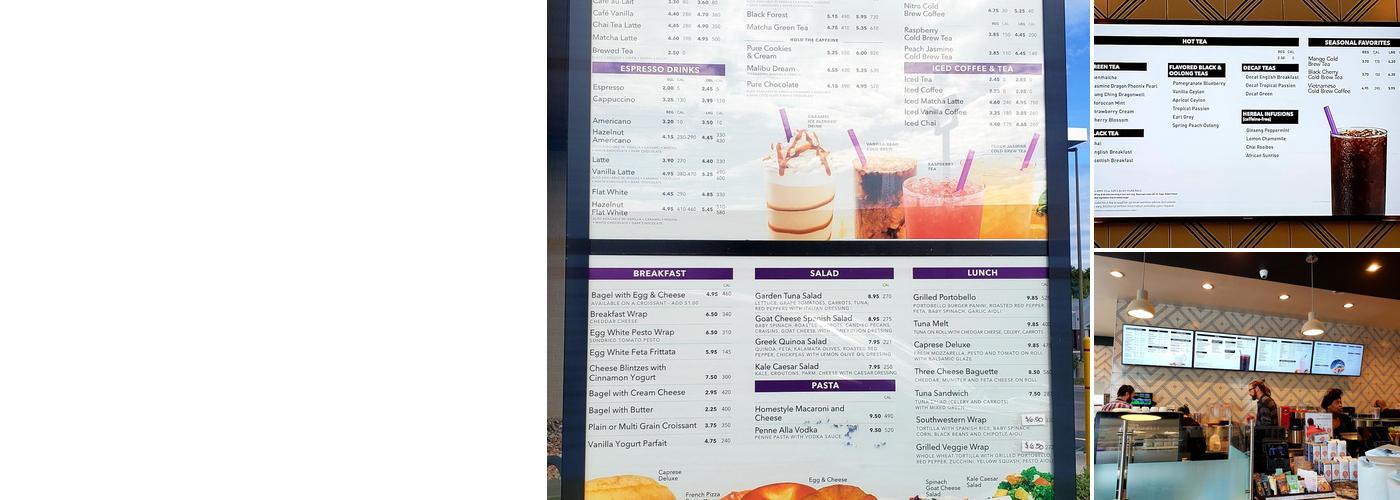 The Coffee Bean & Tea Leaf Menu
