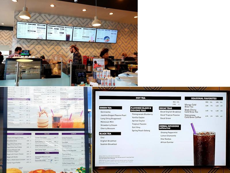 The Coffee Bean & Tea Leaf Menu