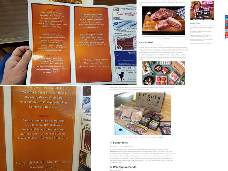 Shirley's Soul Food Cafe Menu