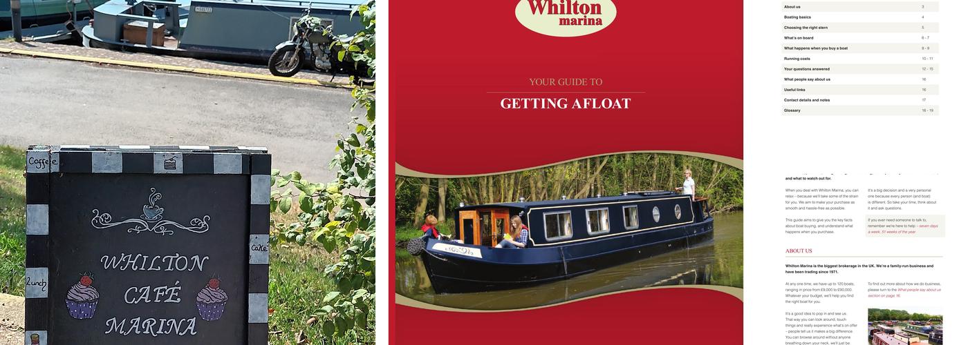 Whilton Locks Marina Cafe Menu