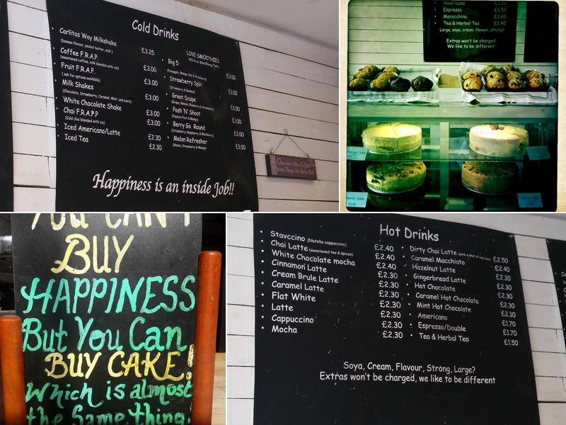 Cinnamon Coffee Shop Menu