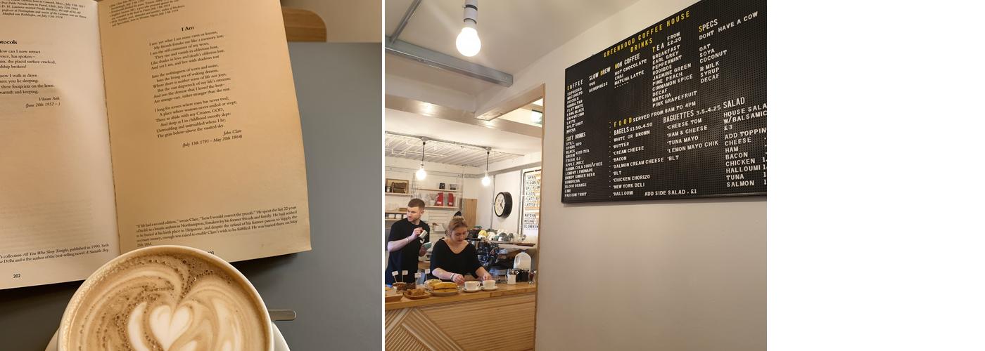 Greenhood Coffee Menu