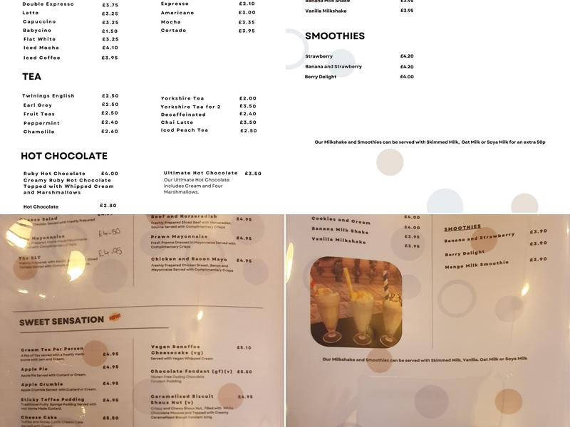 Jules Cafe & Deli Ltd Menu