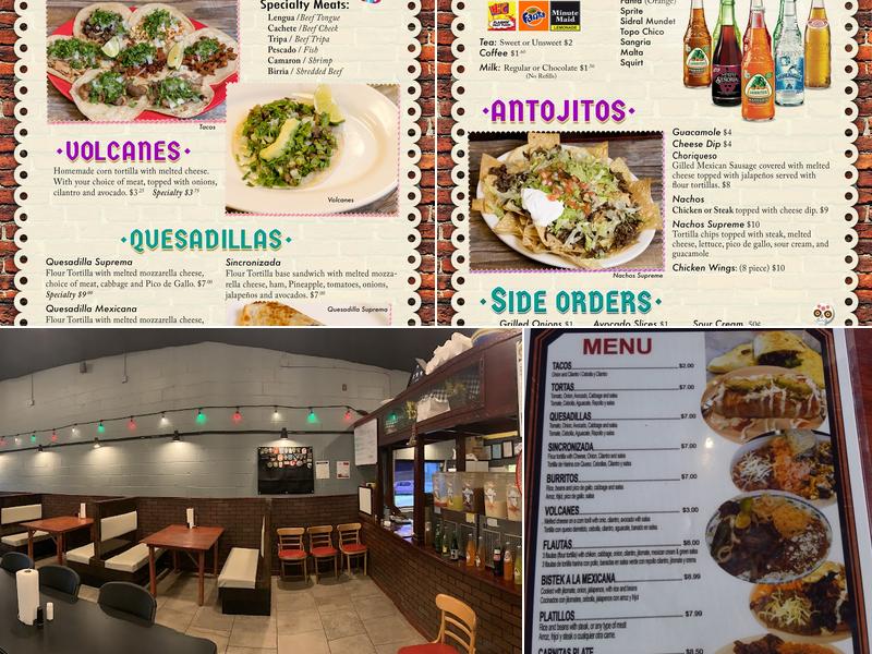 TACO MICH Menu