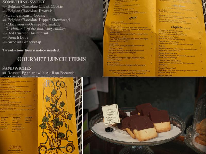 Continental Bakery Menu