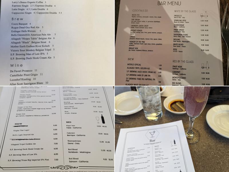 195 American Fusion Cuisine Menu