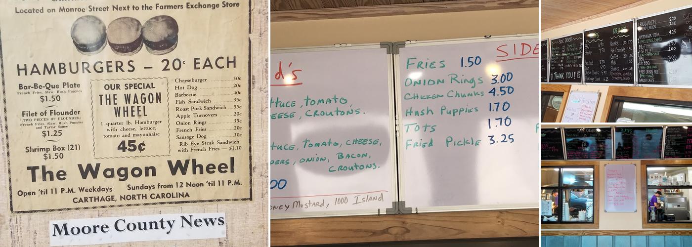 Chuck Wagon Restaurant Menu