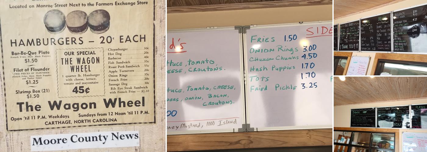 Chuck Wagon Restaurant Menu