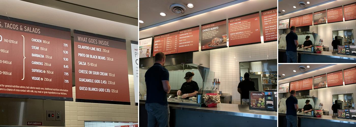 Chipotle Mexican Grill Menu