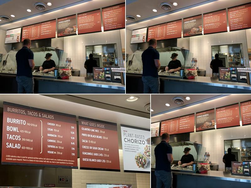 Chipotle Mexican Grill Menu