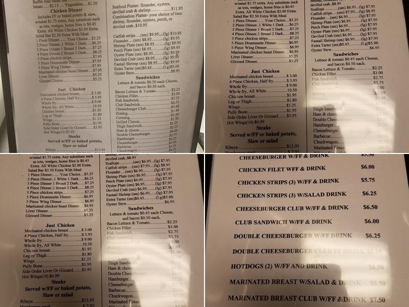 Mickey's Menu