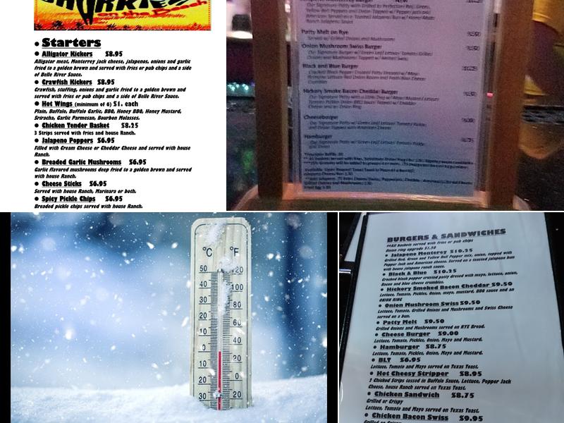 Sharkies On The Beach Menu