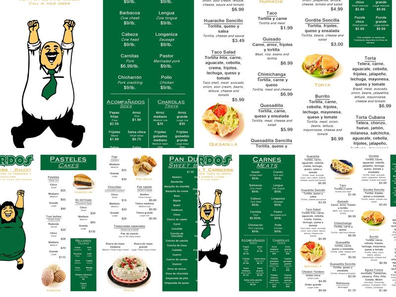 Gordos - Pelham Menu