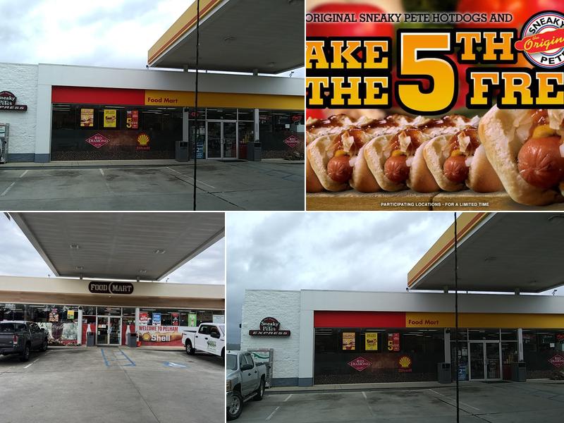 Sneaky Pete's Hotdogs - Pelham Shell Station