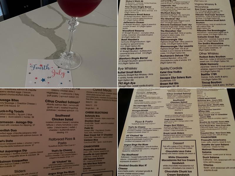 Bottle Stop Wine Bar Menu