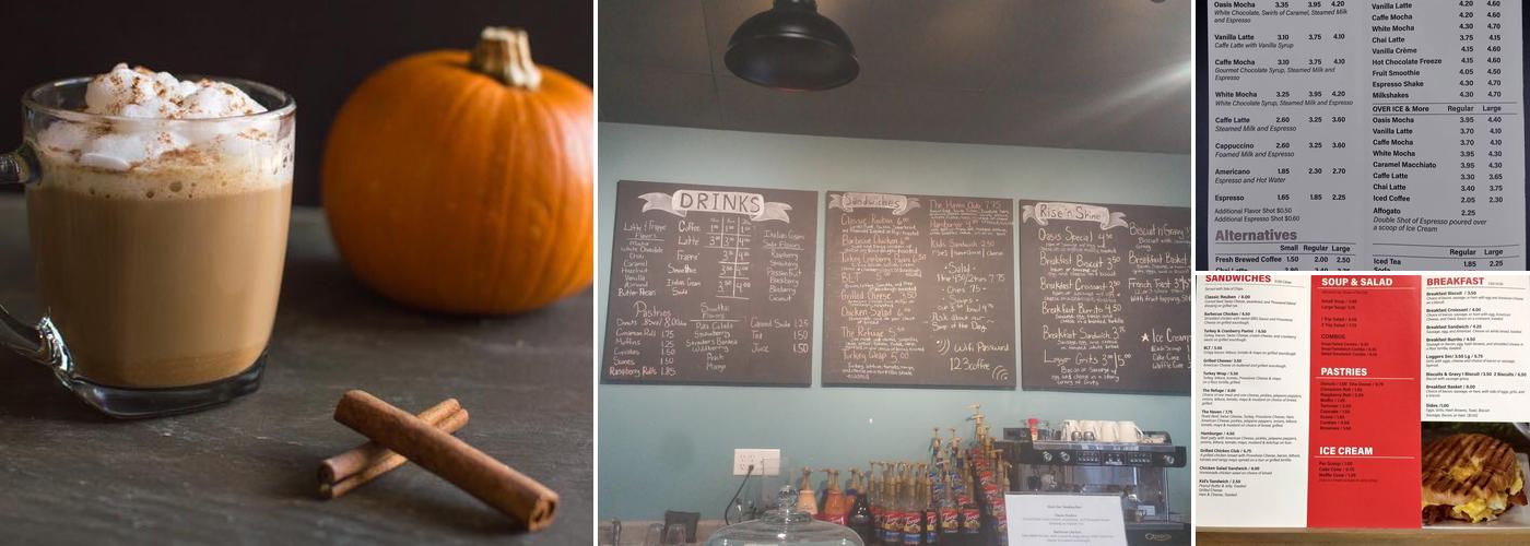 Oasis Coffee House Menu